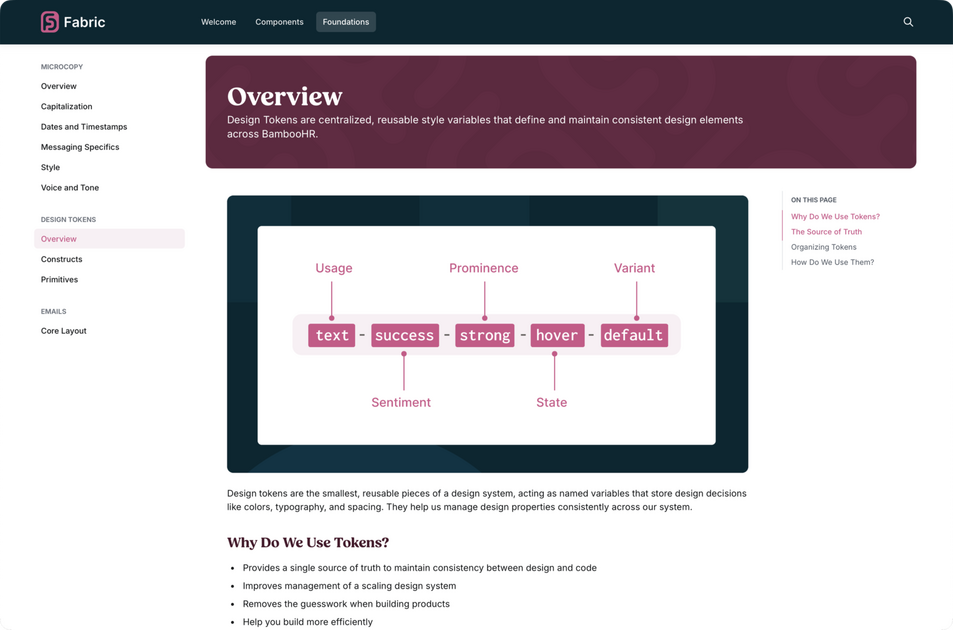 Atomic Design documentation